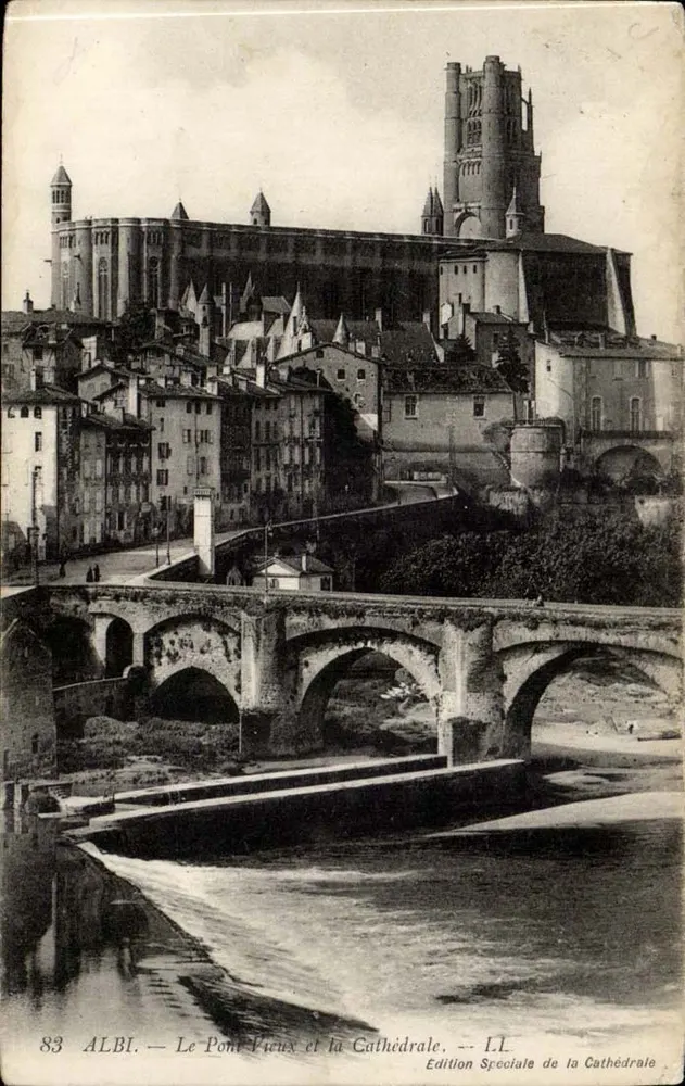 Albi — Der alte Brücke und die Kathedrale — Sonderausgabe der Kathedrale, Nr. 83 - Vorderseite