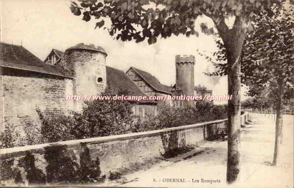 Obernai - Os Muros — editor Delcampe, n°8 - Frente