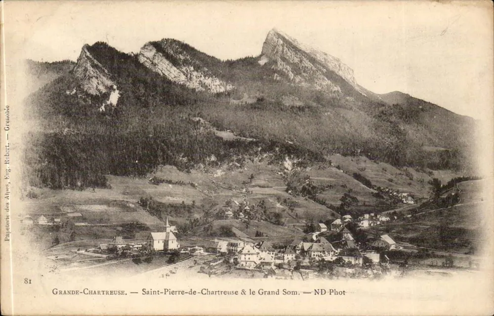 Grande-Chartreuse — Saint-Pierre-de-Chartreuse & der Grand Som — ND Phot - Vorderseite