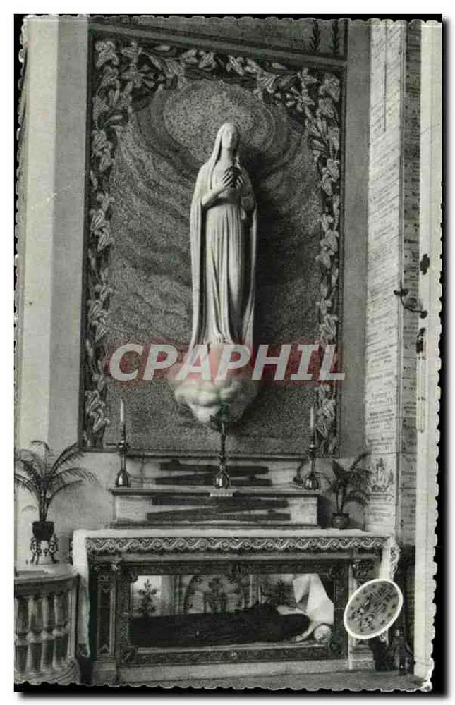 Altar de la Medalla Milagrosa — Capilla de la Virgen Poderosa — Santa Catalina Labouré — 408 - Anverso