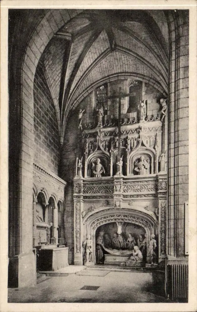 Igreja Abbatial de SOLESMES — O Túmulo de Cristo — Edição dos « Amis de Solesmes » - Frente