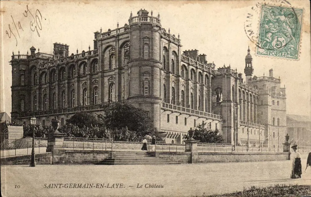 Saint-Germain-en-Laye — O Castelo — N.D. Pict. - Frente
