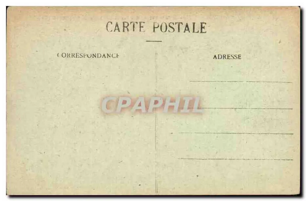 Ruínas do Castelo de Rochetaillée — Arredores de St-Étienne — Editora Nouvelles Galeries, St-Étienne - Verso