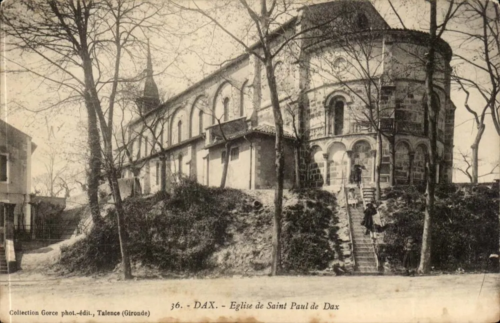 Dax - Kerk van Sint-Paulus te Dax — Collectie Gorce fot.-uitg., Talence (Gironde) n°36 - Voorkant