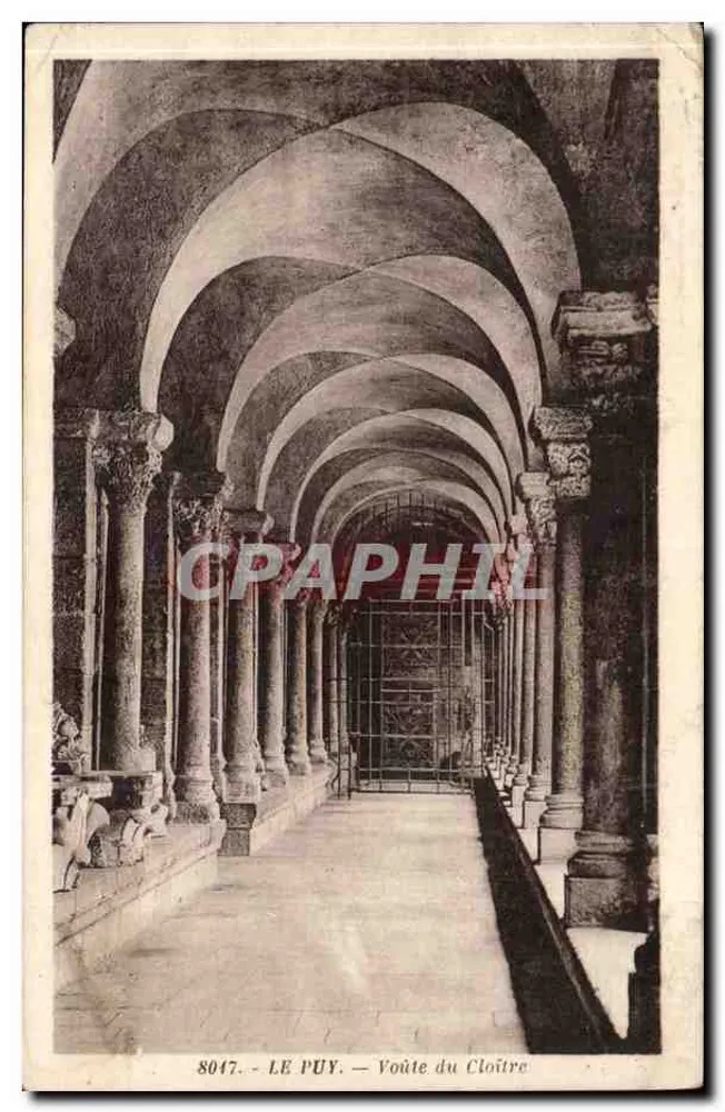 Le Puy — Vórtice do Claustro — 8047 - Frente