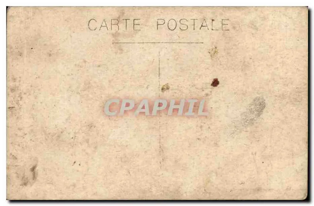 Soldado em uniforme — floresta — Carte postale - Verso