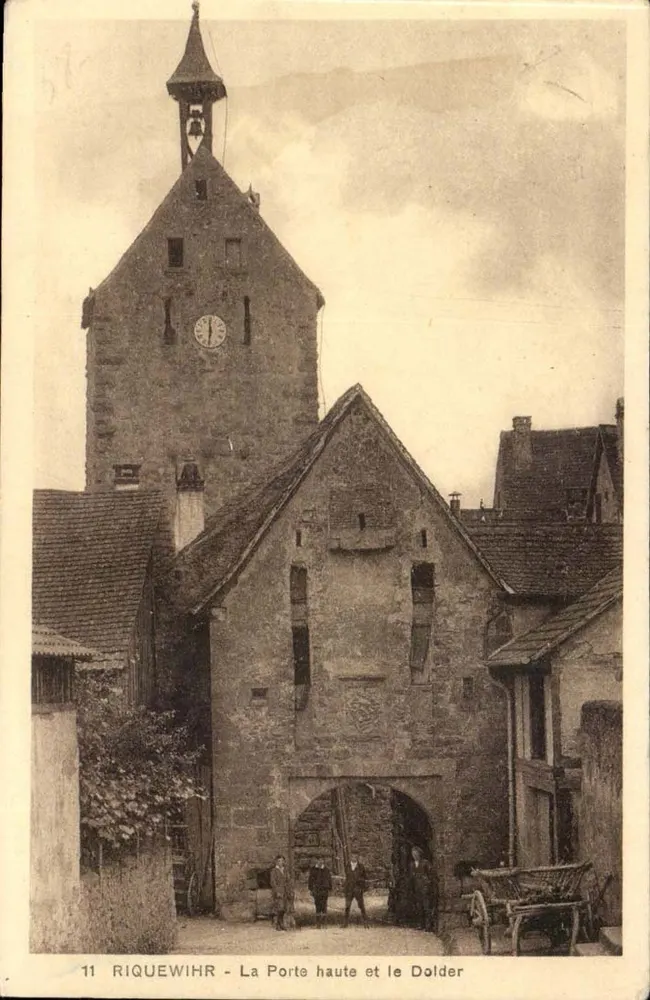 Riquewihr - Hohe Pforte und der Dolder - Vorderseite