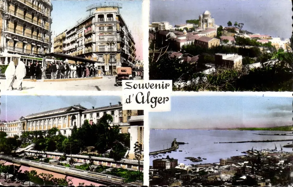 Algier — Erinnerung an Algier — Verlag Interdite - Vorderseite