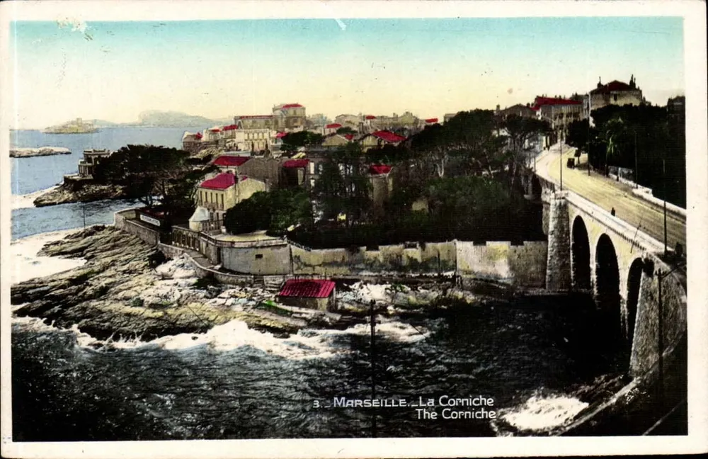 Marseille — A Corniche — Édition La Glandevès - Frente