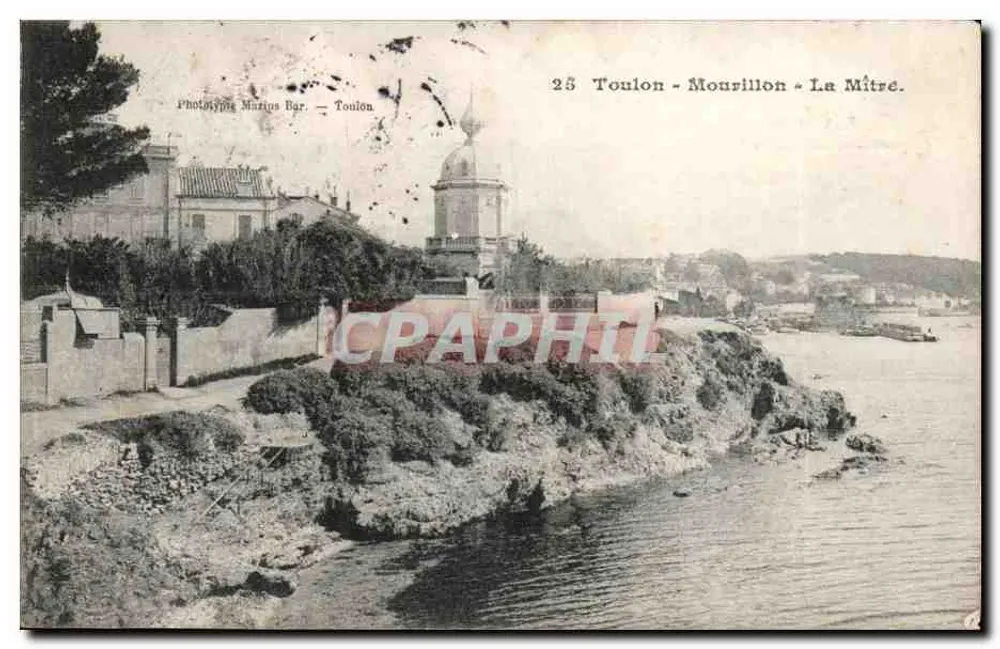 Toulon - Mourillon - La Mitré — Fotografia Marius Bar, n°25 - Frente