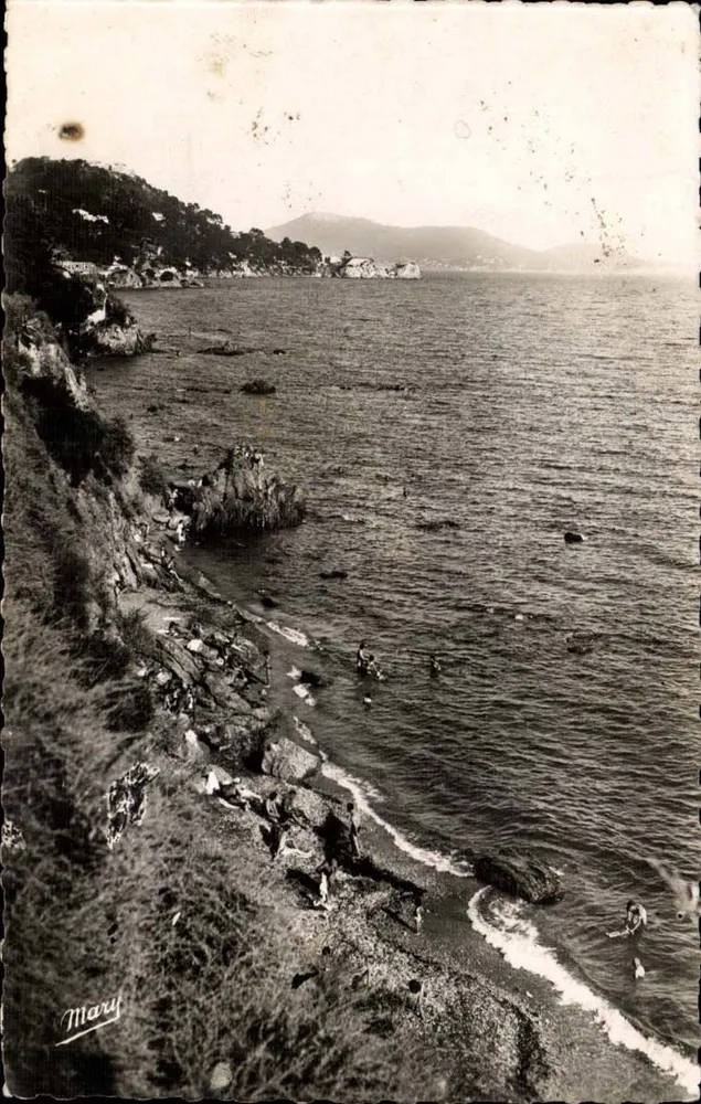 La Côte du Mourillon et le Cap Brun — Toulon — Éditions MARY-LAUGIER - Recto