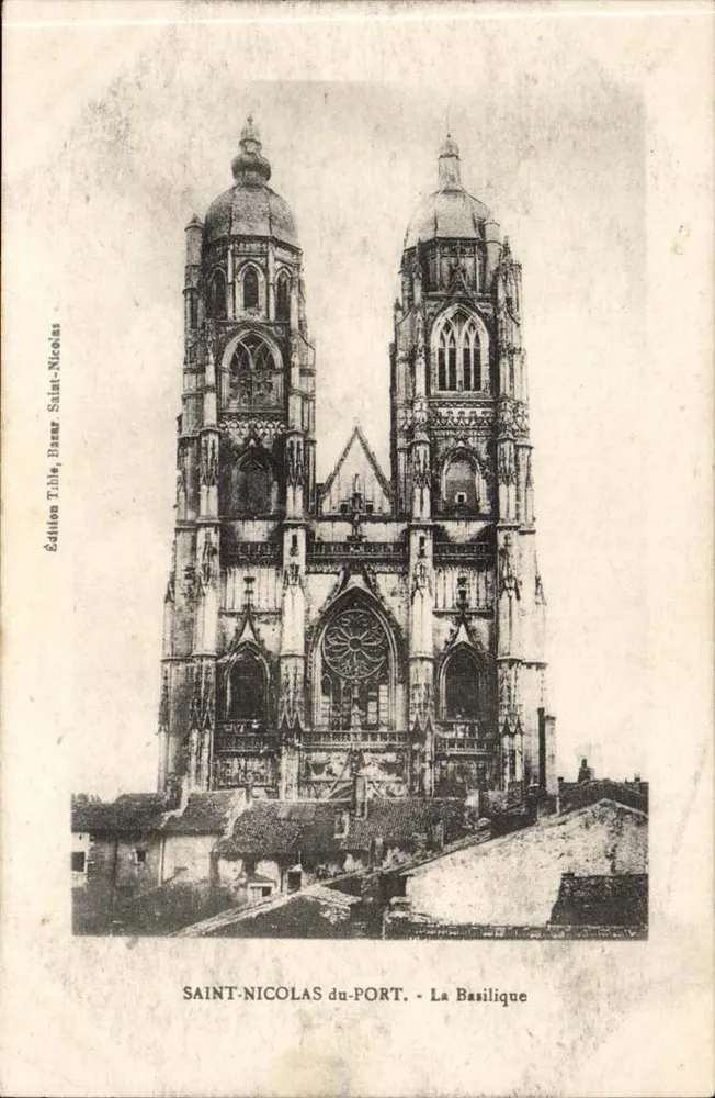SAINT-NICOLAS-DU-PORT - De Basiliek — Uitgave Tihle, Bazar Saint-Nicolas - Voorkant