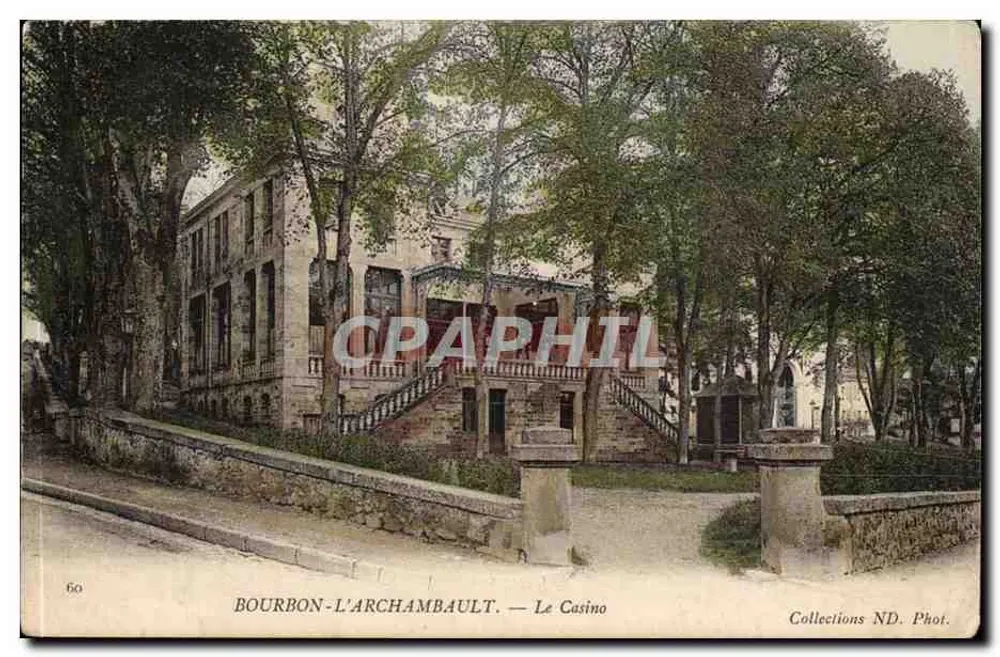 Bourbon-L'Archambault — Het Casino — Collecties ND. Fot. - Voorkant