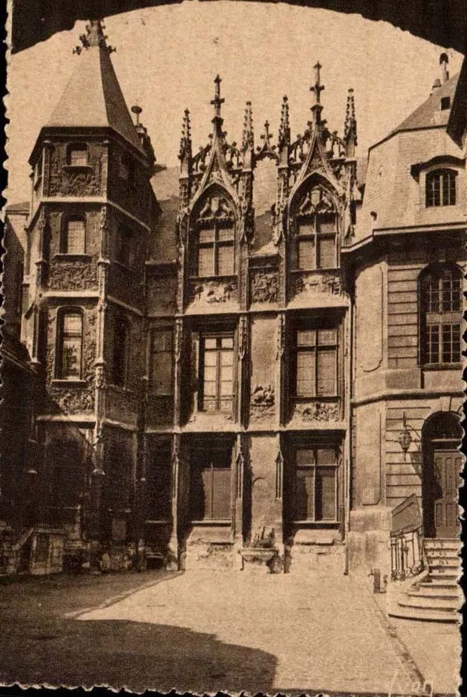 Hôtel du Bourgtheroulde — 15. Jahrhundert — Les Éditions d'Art Marlet, Paris - Vorderseite