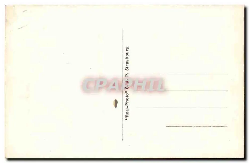Nancy - Place Stanislas — Grades Jean Lamour — editor C.A.P. Strasbourg - Verso