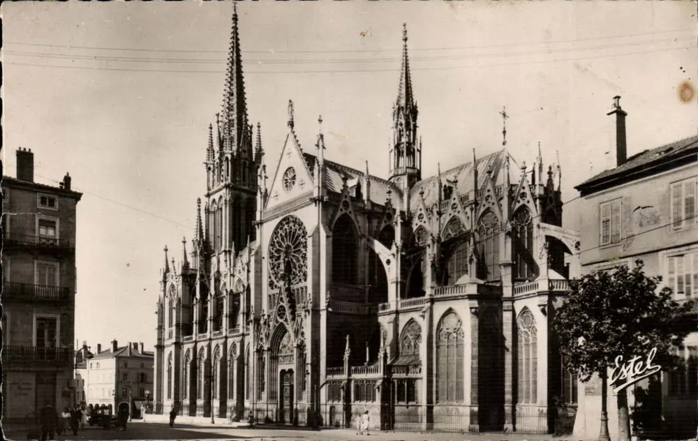 Nancy — Catedral Saint-Epvre — Estel - Frente