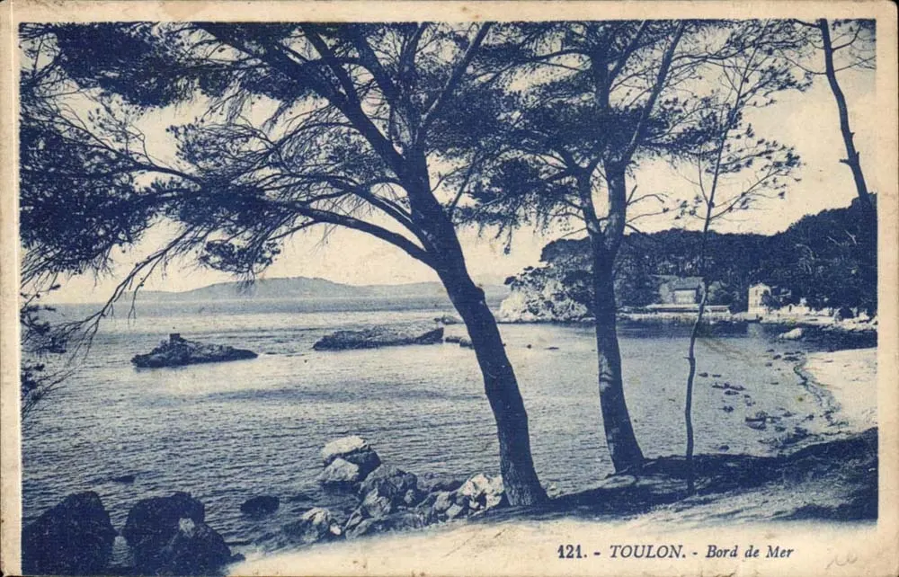 Toulon — Bord de Mer — Editor não identificado, n° de série 121 - Frente