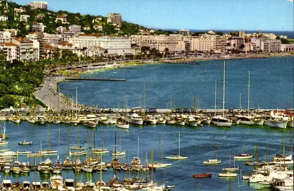 Cannes — Der Yachthafen — Les Tourins • Natural Collections - Vorderseite
