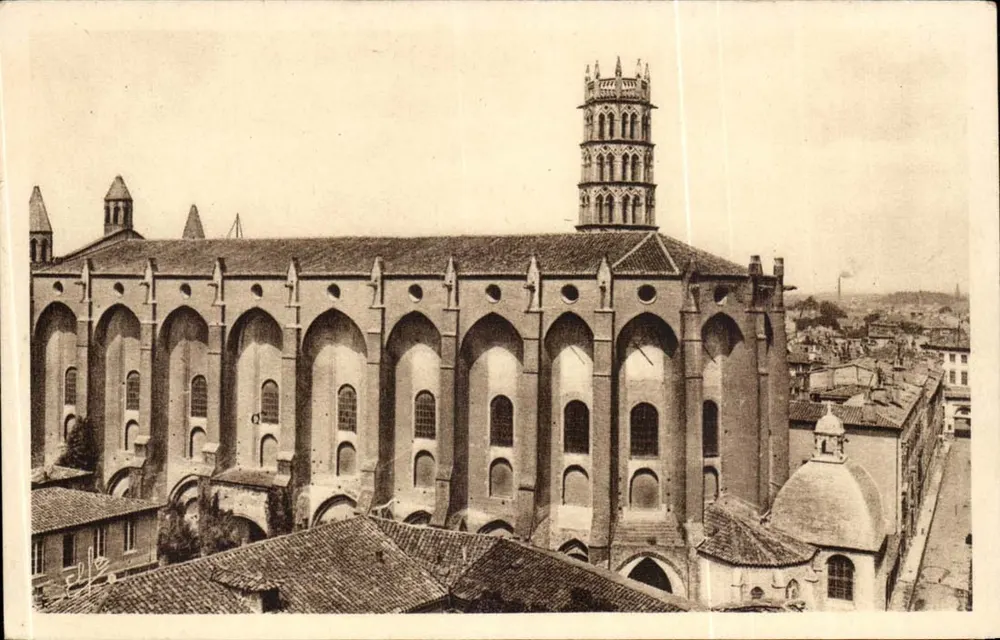 Satz der alten Jakobinerkirche — Toulouse — Labouche Editions - Vorderseite