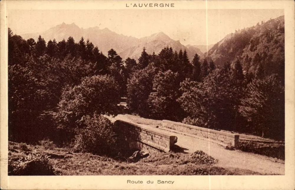 Estrada do Sancy — A Auvergne — Editor Gouttefanges (P.-de-D.) - Frente
