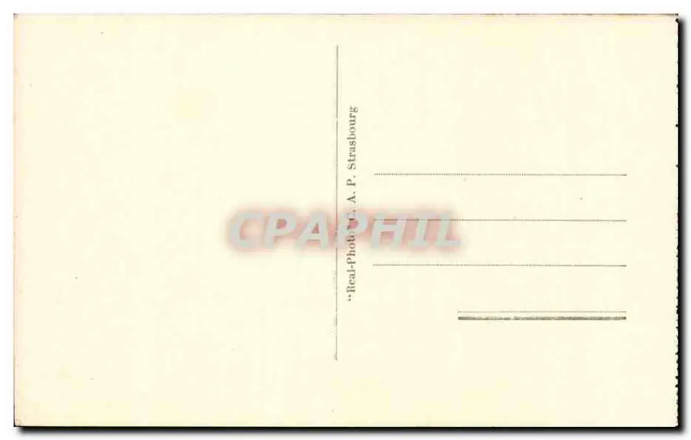 Lourdes - La Calvaire (14. Station) - Jesus wird in den Sempierre gelegt - Real-Photo C. A. P. Strasbourg - Rückseite