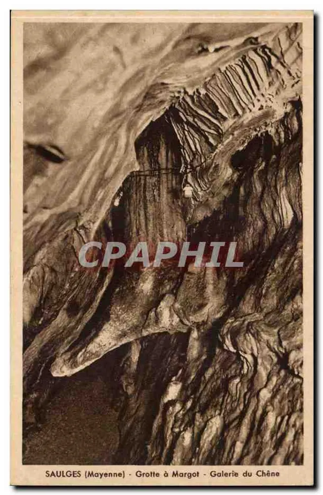 Saulges (Mayenne) - Grotte à Margot - Galerie des Eichens - Vorderseite