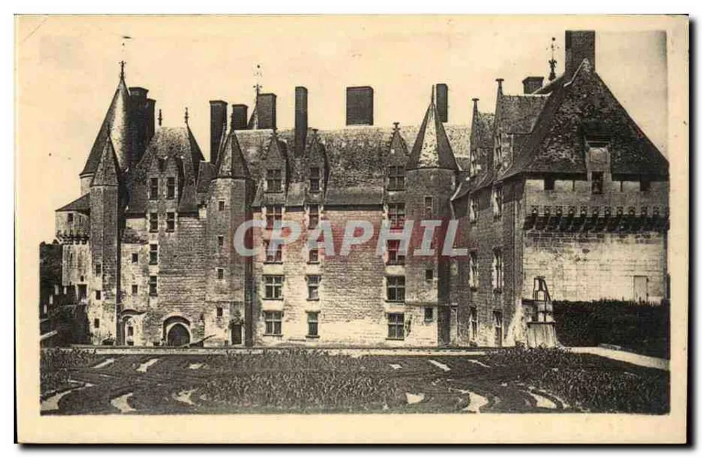 Castelo de Langeais — Século XV — A. Papaghin, Paris - Frente