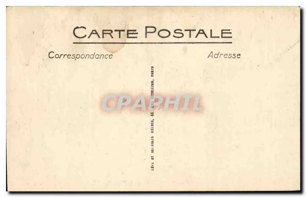 Luchon - Thermalbad und Berg Cazaril - Selecta - Rückseite