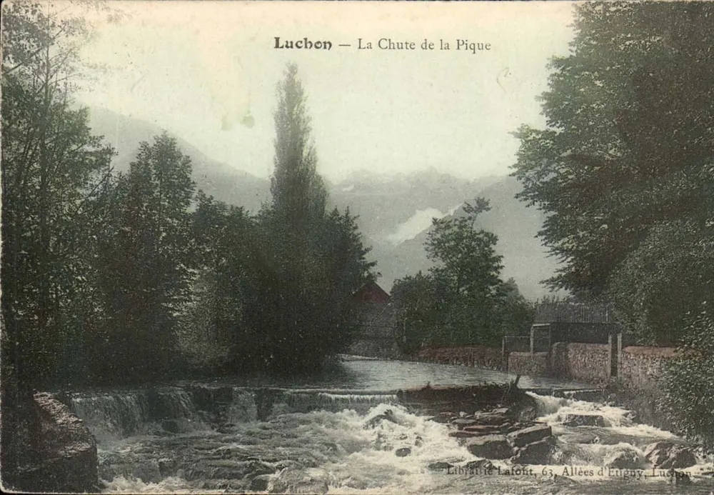 Luchon — Spadzista Pique — Librairie Lafont, 63, Allées d'Eupuy, Luchon - Awers