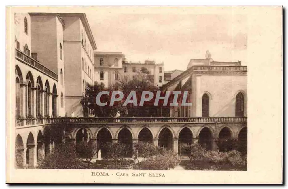 Rom - Haus Sant'Elena — Verlag Hermaldi Bergametti, Rom - Vorderseite