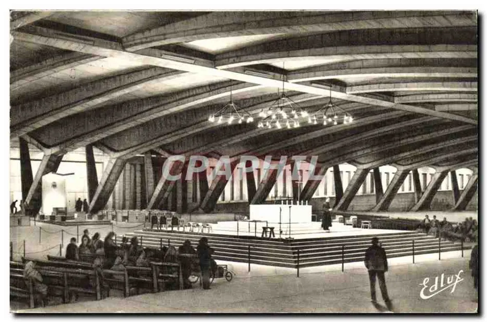Basílica subterrânea São Pedro — Lourdes — Editor Edluf - Frente
