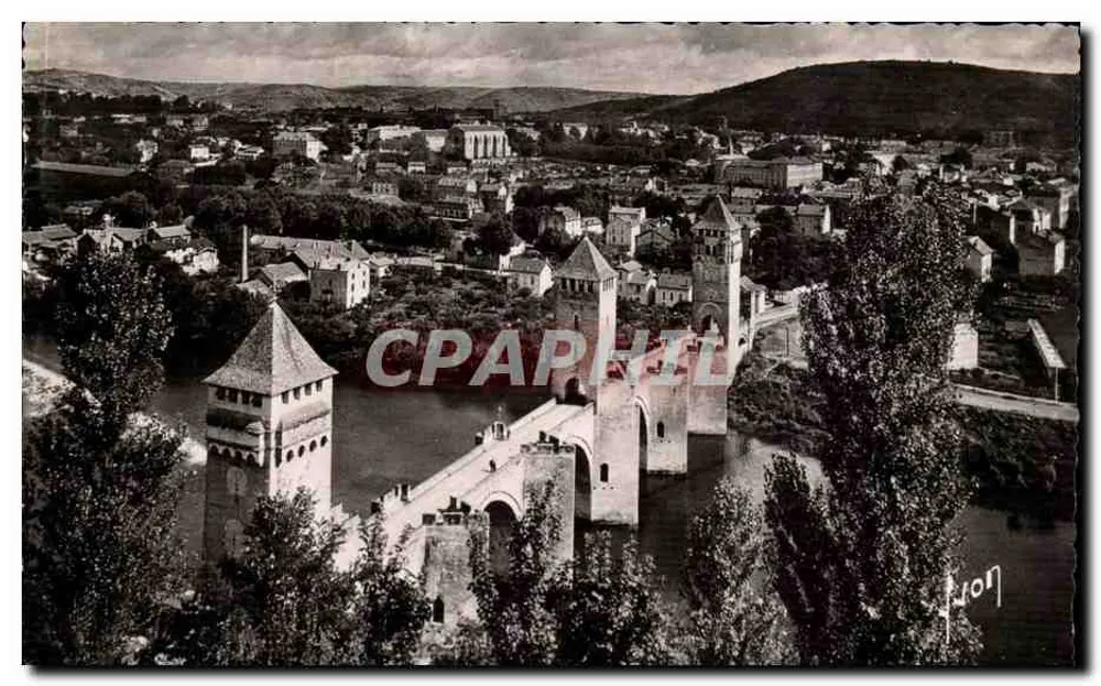 Cahors (Lot) — Der Pont Valentré (14. Jahrhundert) und die Ufer des Lots — Éditions d'Art, Paris - Vorderseite