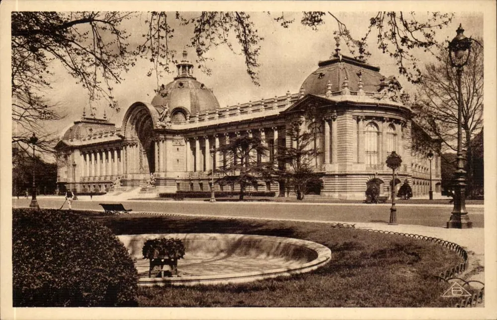 O Petit-Palais — Paris — Edição Braun & Cie, N° 55 - Frente