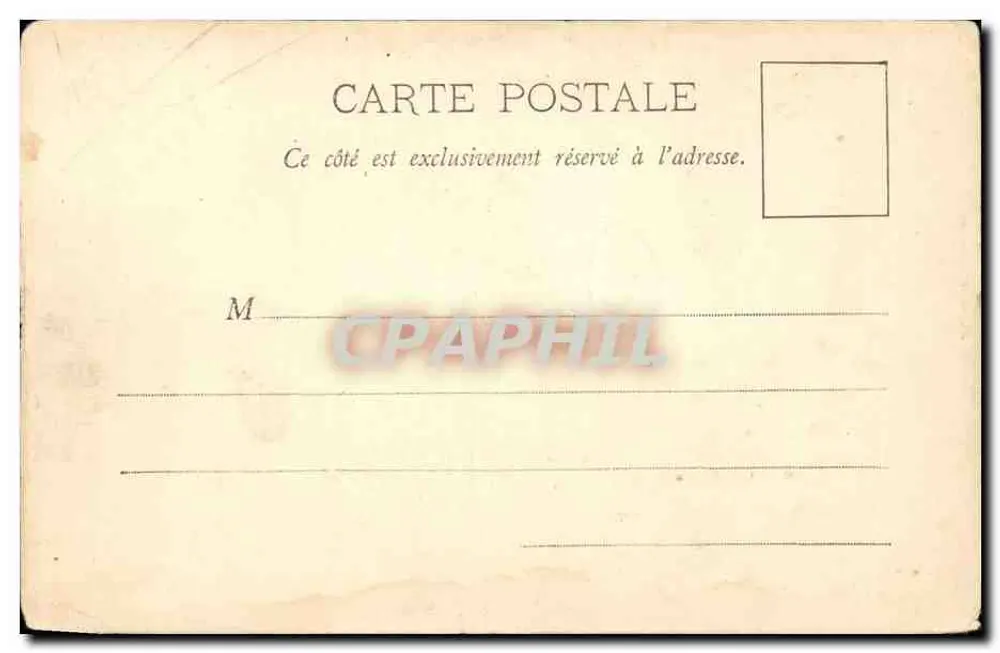 Montfort-l'Amaury, as Torres — ruínas medievais — Lucien Paris, editor Pontoise, n°6 - Verso