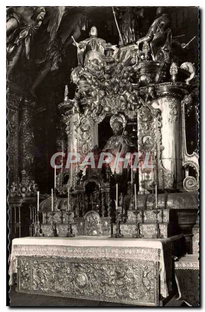 Santiago de Compostela — Kathedrale. Altar Mayor — Tarjeta Postal n°34 - Vorderseite