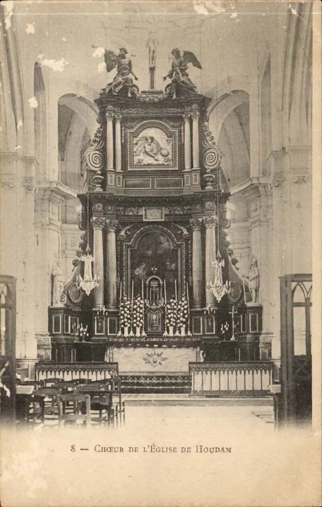 Côro da Igreja de Houdan — n°8 — editor não identificado - Frente