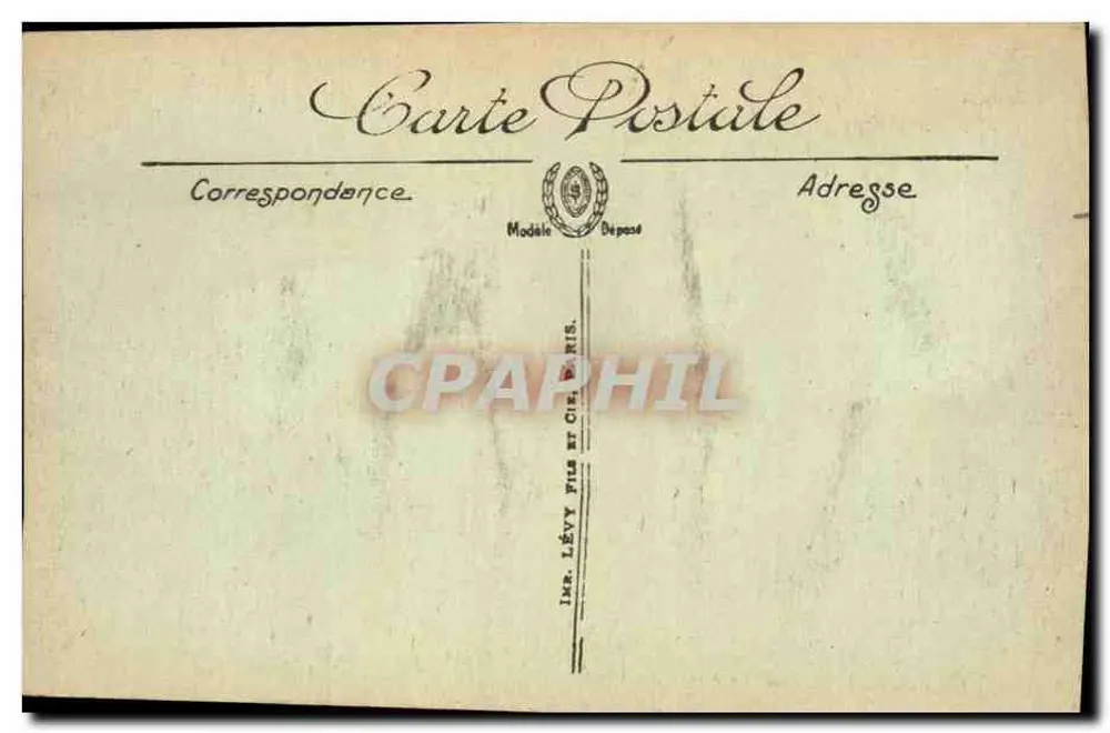 Colmar — Piazza Rapp e a Catedral — LL. n°37 - Verso