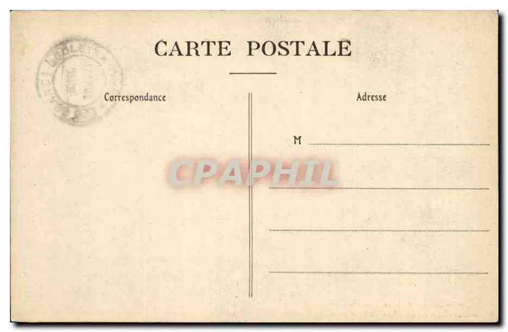 Rota dos Grandes Goulets — Drôme — Edição Artística G. Latour, n°109 - Verso