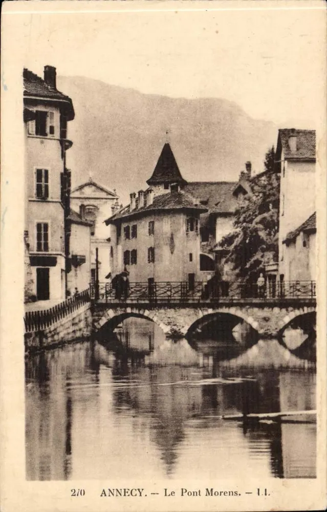 Annecy — Le Pont Morens — I.I. — 2/10 - Awers