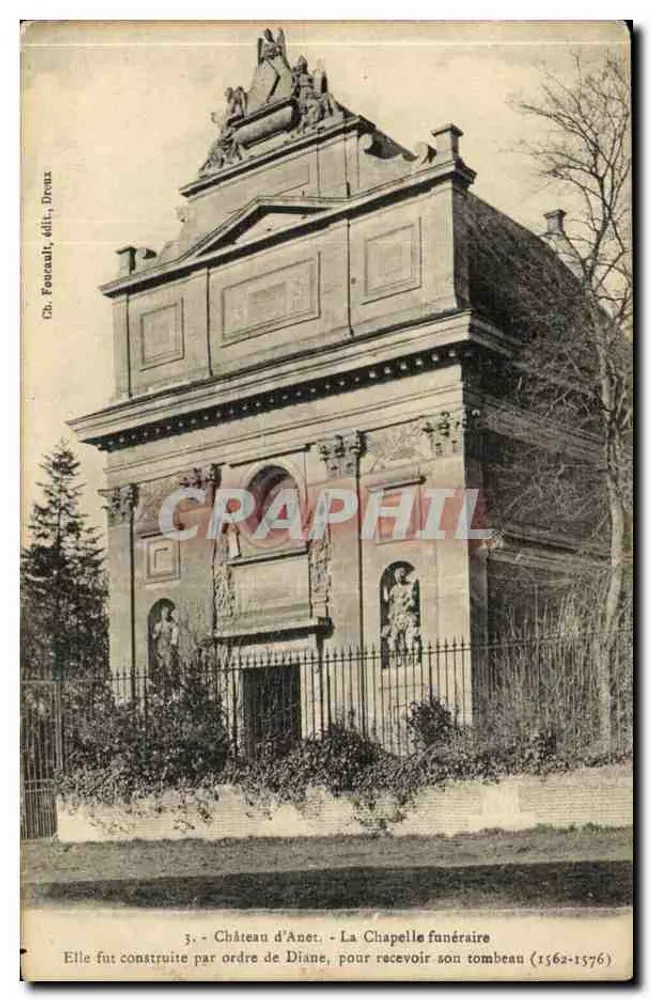 Schloss Anet — Die Totenkapelle — Ch. Forvault, Verlag, Dreux - Vorderseite