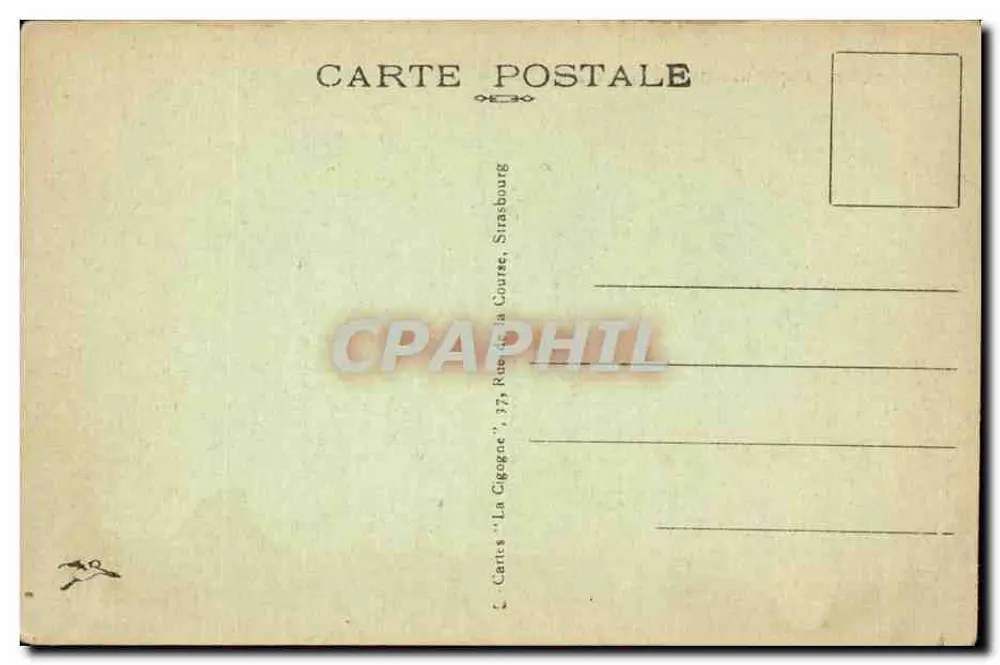 Besançon-les-Bains — Quai Vauban — Editor Cartes 'La Gogone', Strasbourg - Verso