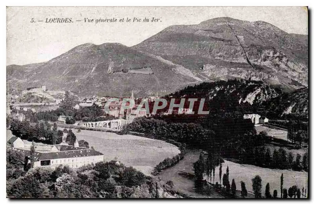 Lourdes — Vista geral e o Pic du Jer — Magazine da Aliança Católica em Lourdes - Frente