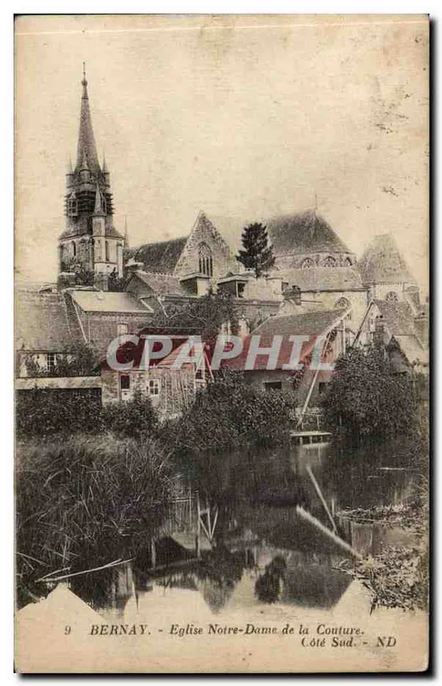 Bernay - Kirche Notre-Dame de la Couture - Südseite - Vorderseite