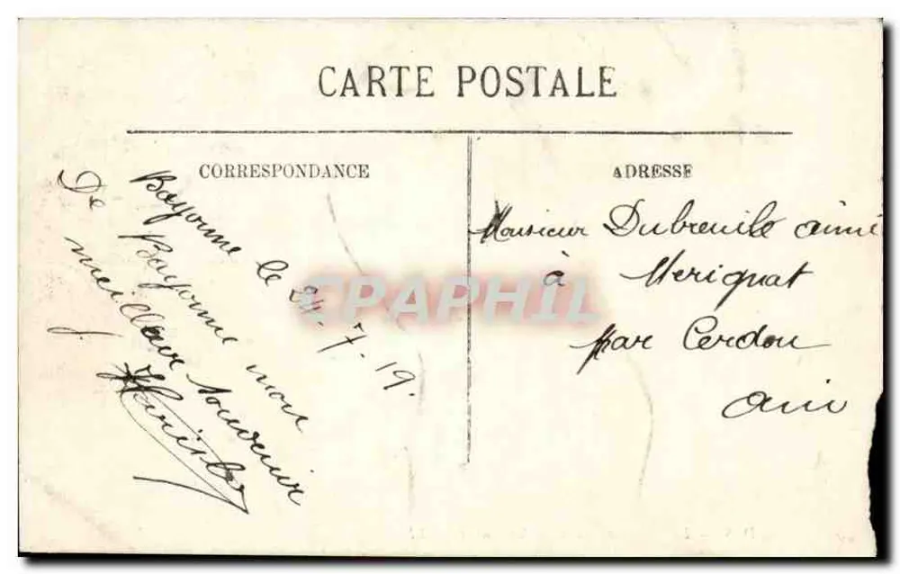 LOURDES — A Procissão do Santo Sacramento. — LL. - Verso