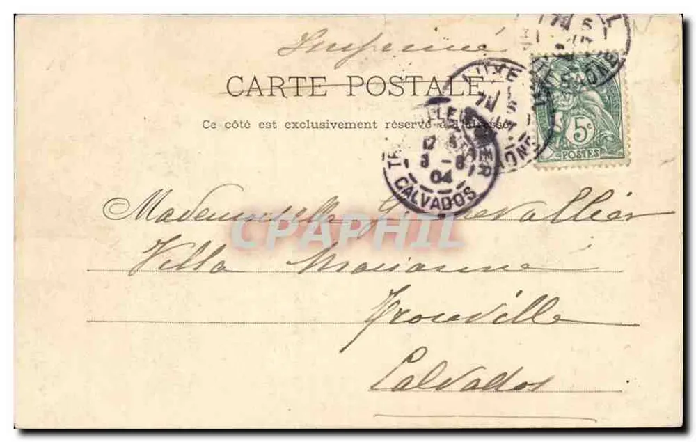 Luxeuil — Canto do Parque — P. Helmlinger & Cie, Imp. Phot. Nancy - Verso
