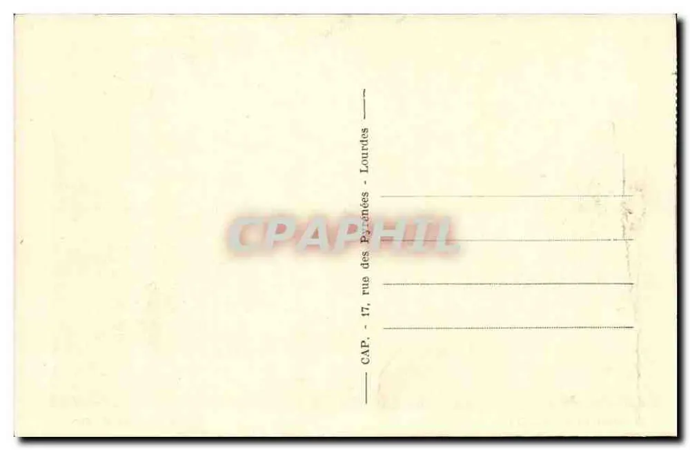 Argelès-Gazost — As montanhas de Azun — editor AA, n° 48 - Verso