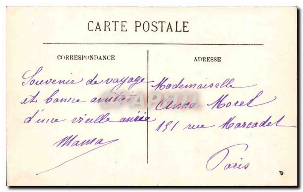 Bonsecours — O Monumento de Joana d'Arc — LL. - Verso
