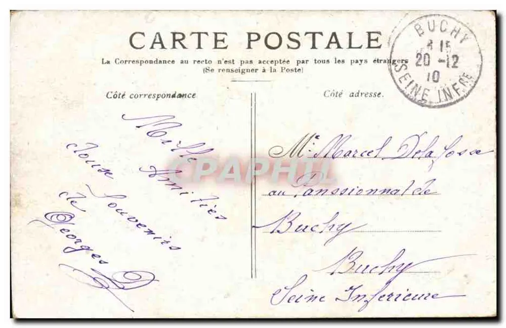 Paris — O Ponte Alexandre III — editor não visível - Verso