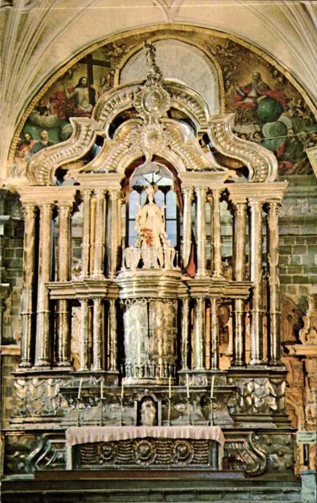 Cuzco, Peru — Altar de Plata en la Catedral — Plastichrome - Awers