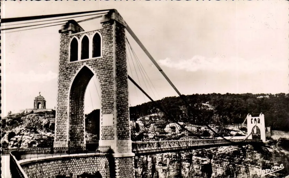 Constantine — Hängebrücke Sidi M'Cid — Kriegsdenkmal — Jomone Editions - Vorderseite